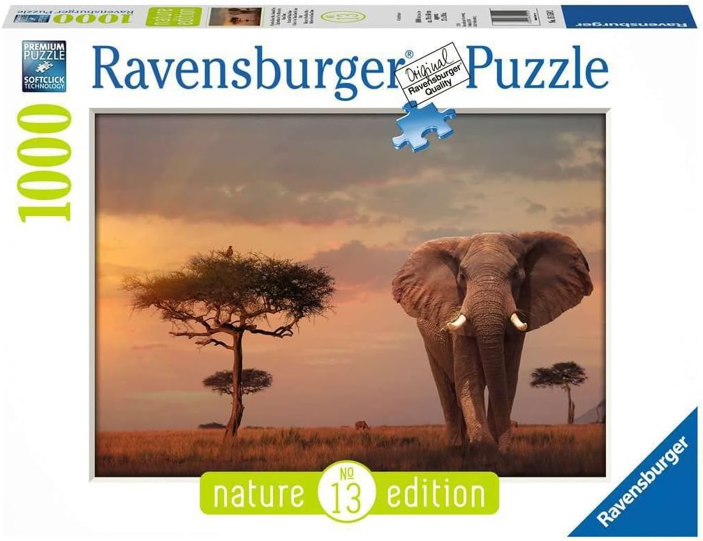 1000 Parça Masai Mara’da Fil Puzzle
