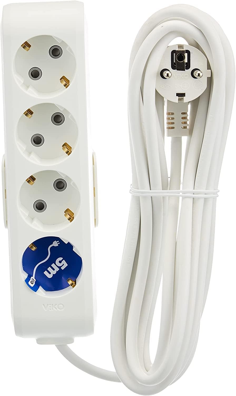 4lü Topraklı Kablolu Ç.K 5mt Priz