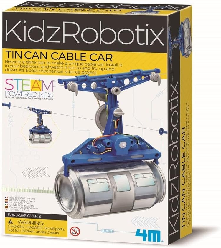 4M - Tin Can Cable Car/Metal Kutu Teleferik (3358)