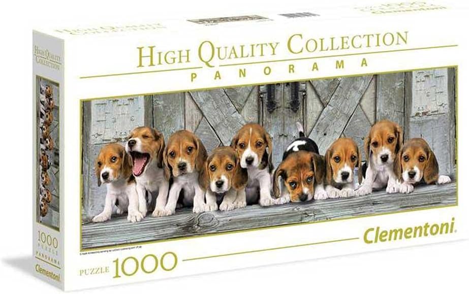 - 1000 Parça HQ Panorama Yetişkin Puzzle - Beagles