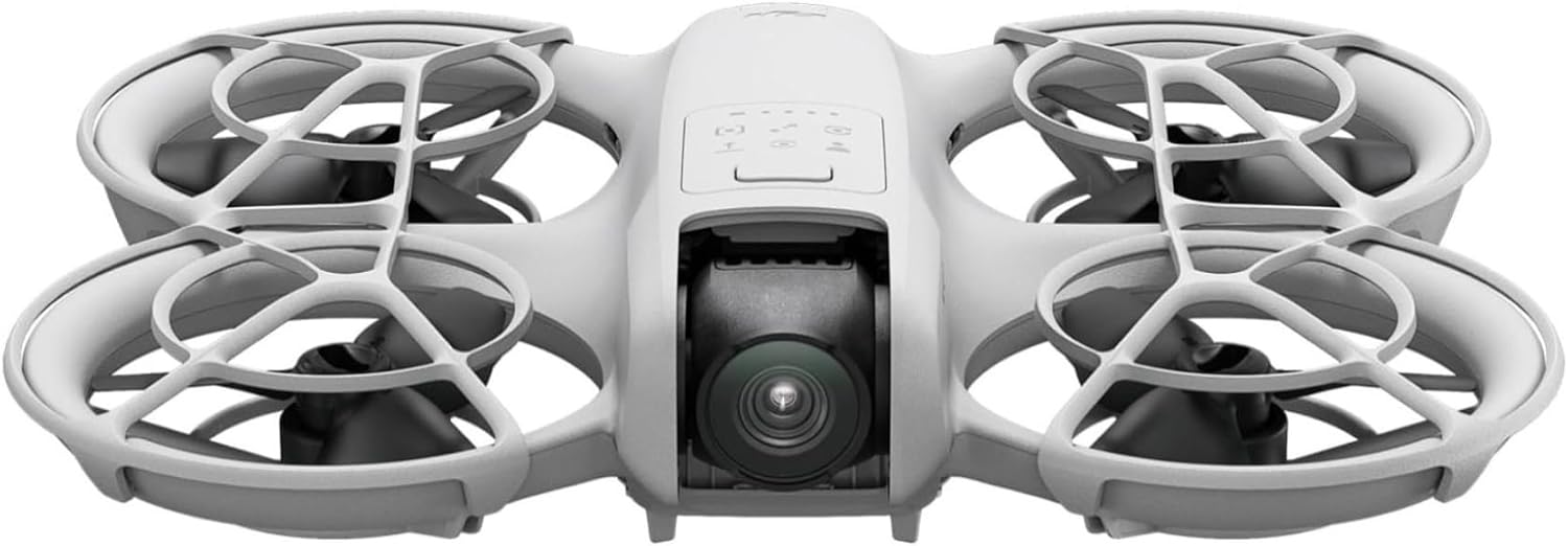 DJI Neo - 4K 30 fps 3840x2880 vidoe kalites, 12 MP fotoğraf çözünürlük, 18 DK uçuş süresi, 135 gram ağırlık, Renk Beyaz