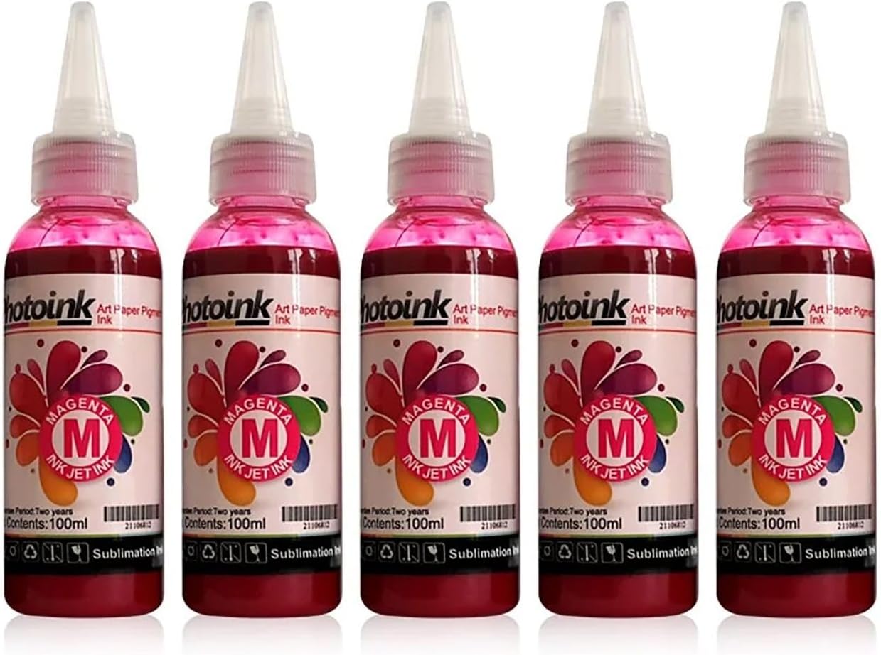 Epson Süblimasyon Mürekkepler, Süblimasyon-Transfer Baskı Için 500 Gr Kırmızı Mürekkep