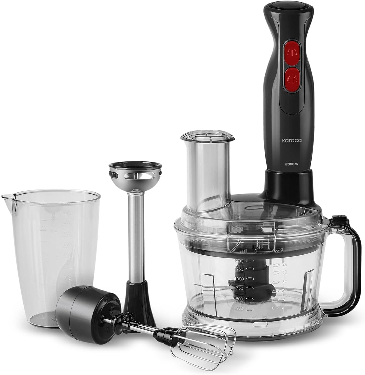 PRO-MULTIMAX 6 IN 1 ÇOK AMAÇLI MUTFAK ROBOTU BLACK