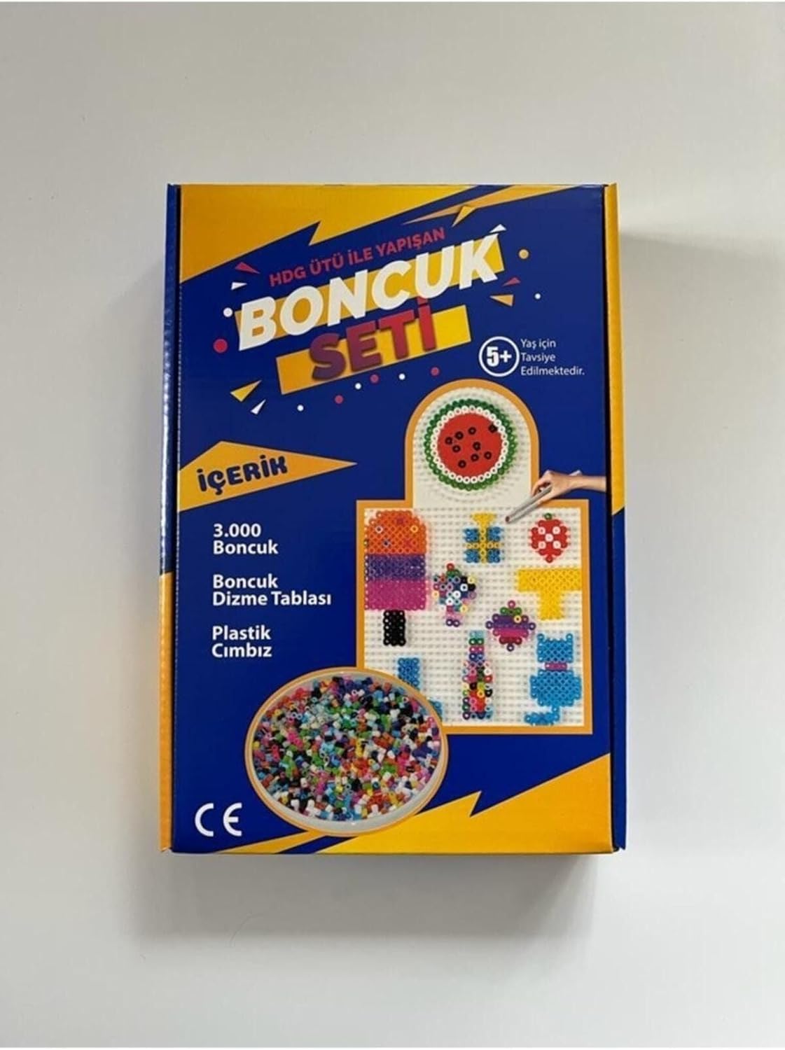 hdg Ütü Ile Yapışan Eğitici Kodlama Algoritma Dikkat Ve Yetenek Geliştirme Seti- 3000 Boncuklu