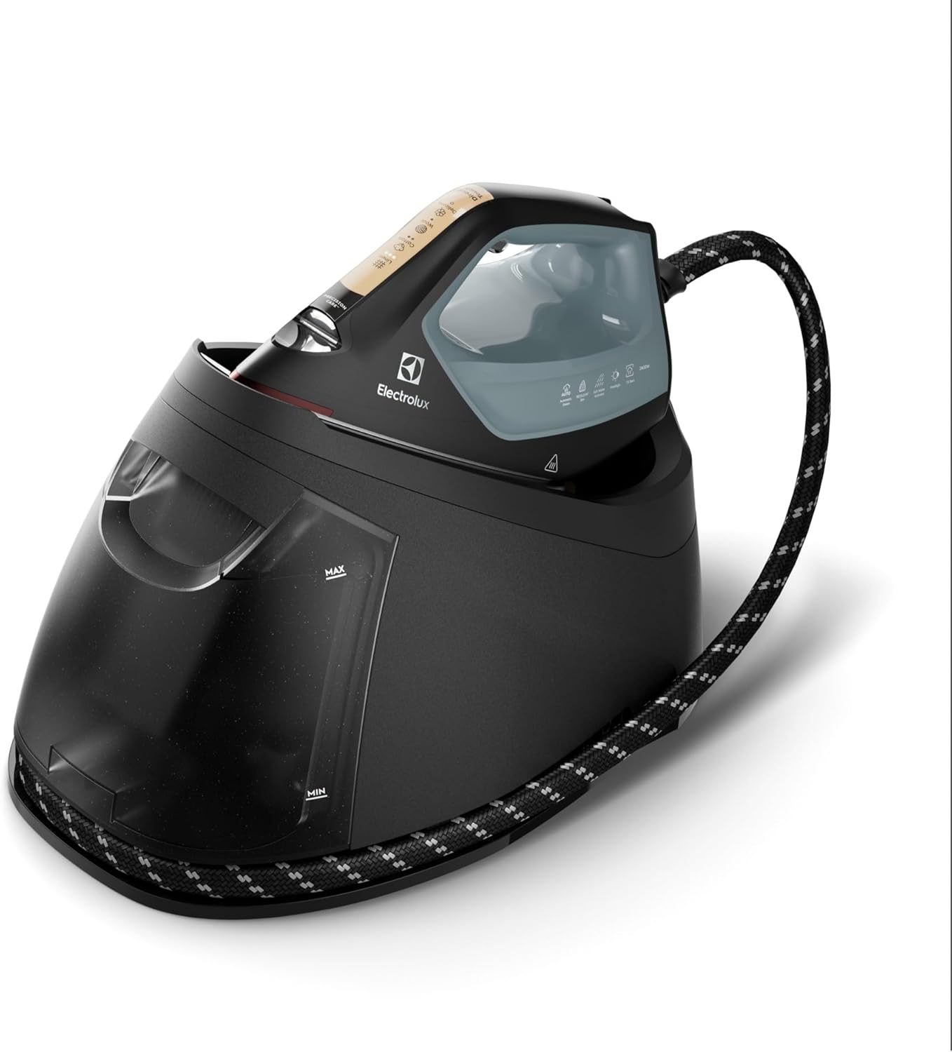 E8ST2-8OG Renew 800 Buhar Kazanlı Ütü | 2400W, 7.5 Bar Buhar Basıncı, 1200ml Hazne, LED Işık