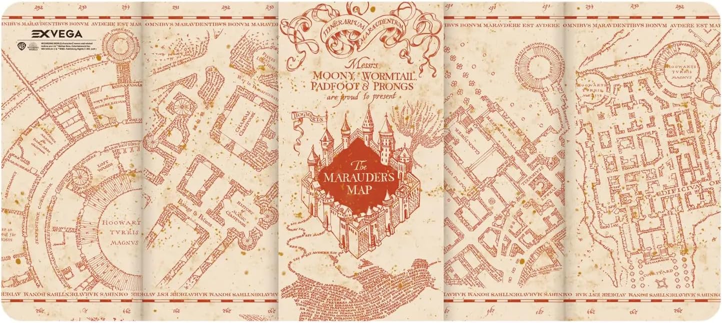 90X40 CM Mousepad (Potter Marauders Map)