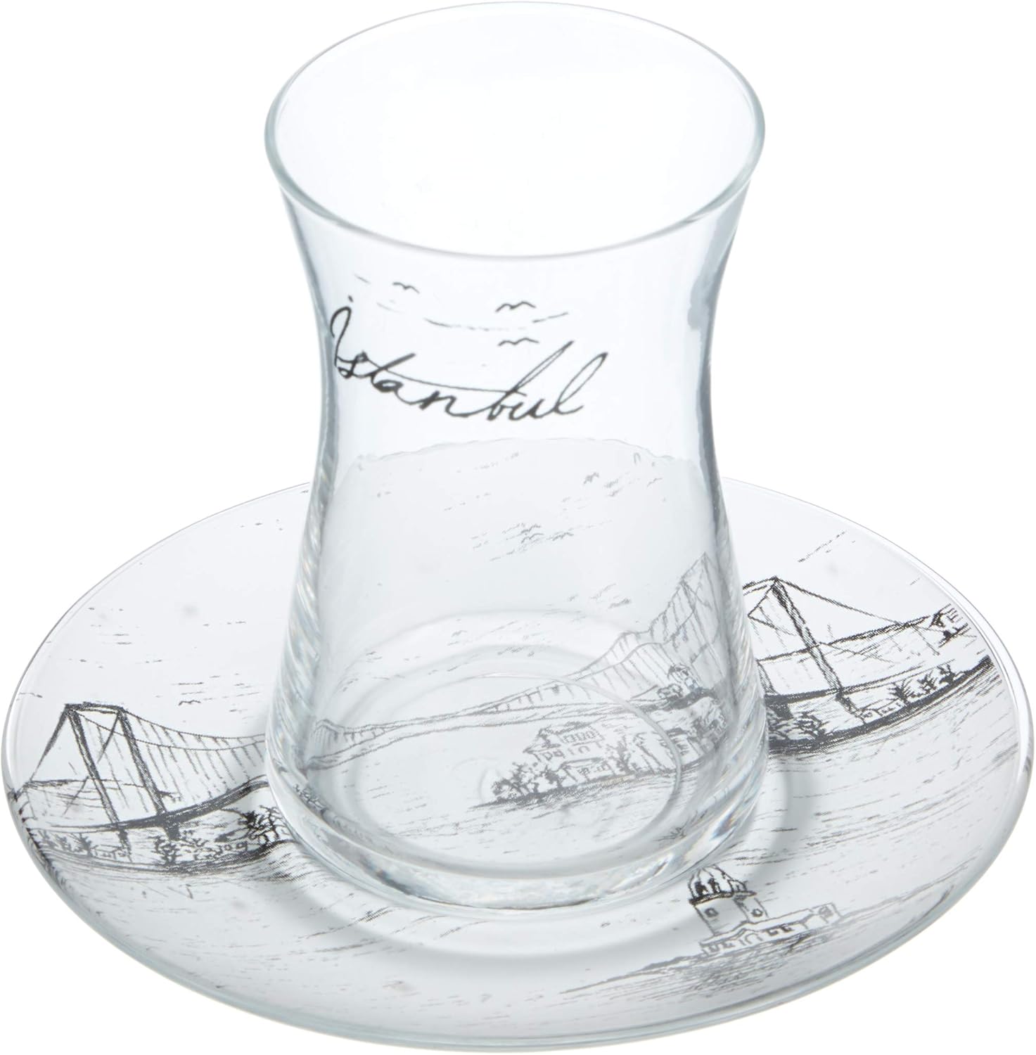 04FIA001204 Istanbul Çay Bardağı, Cam