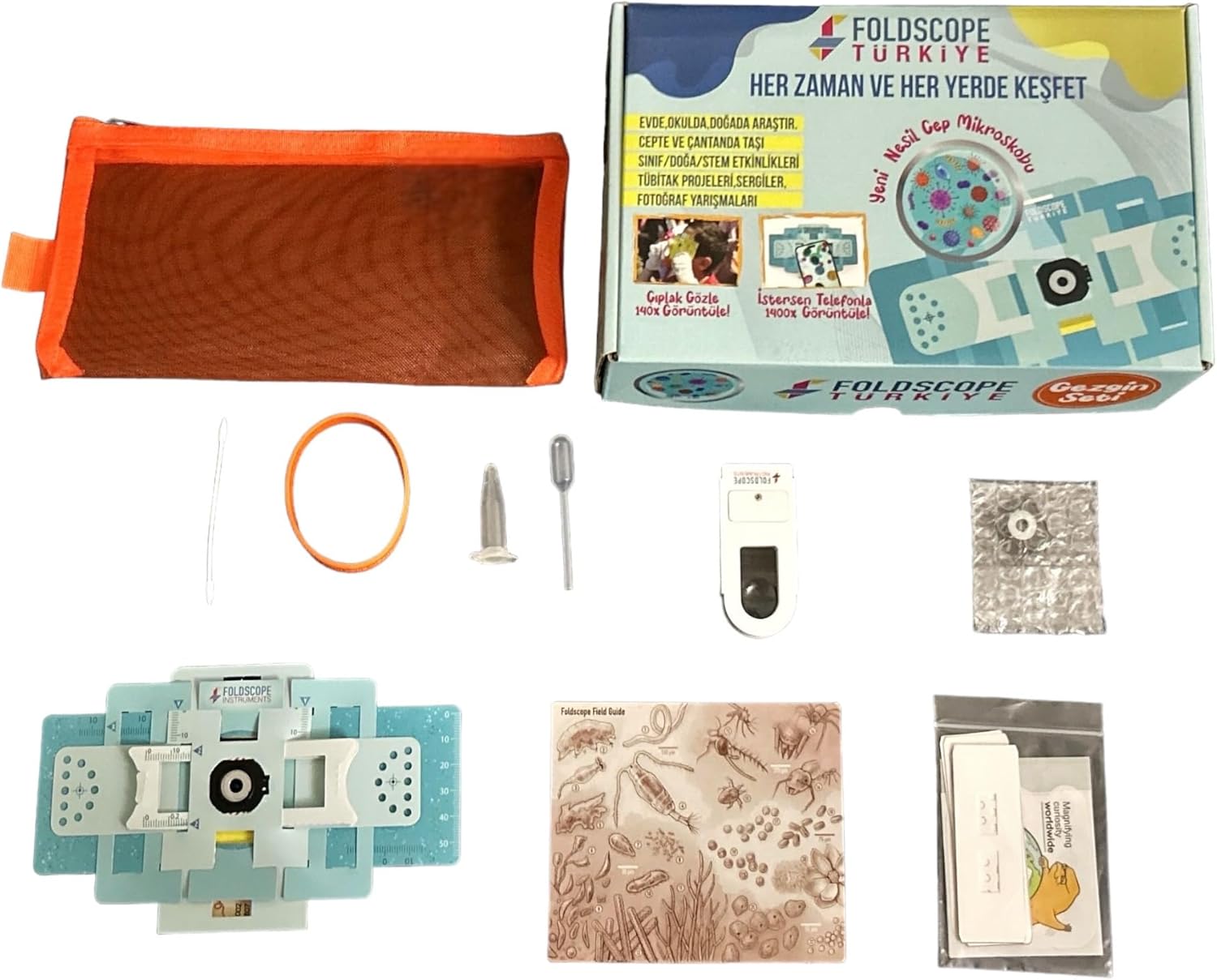 CEP MİKROSKOBU GEZGİN SETİ