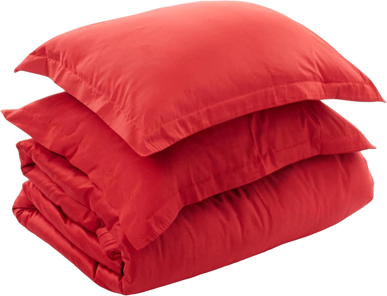 Basic Düz Pamuk SATEN NEVRESIM TAKIMI, Mavi, Çift Kişilik