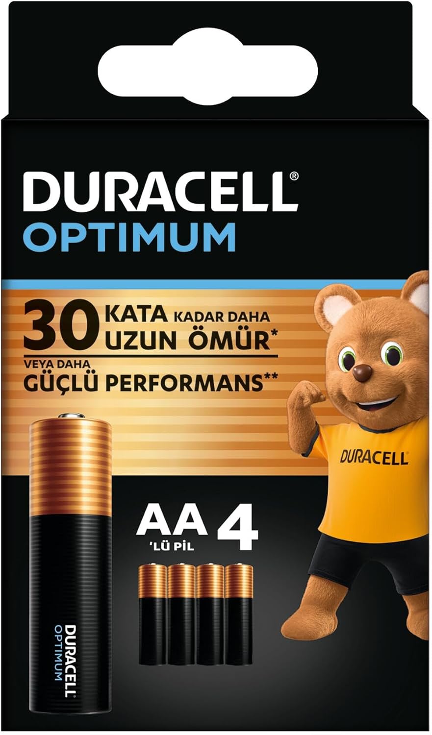 Optimum AA Alkalin Pil (4'lü Paket) 1,5V - LR6 MX1500