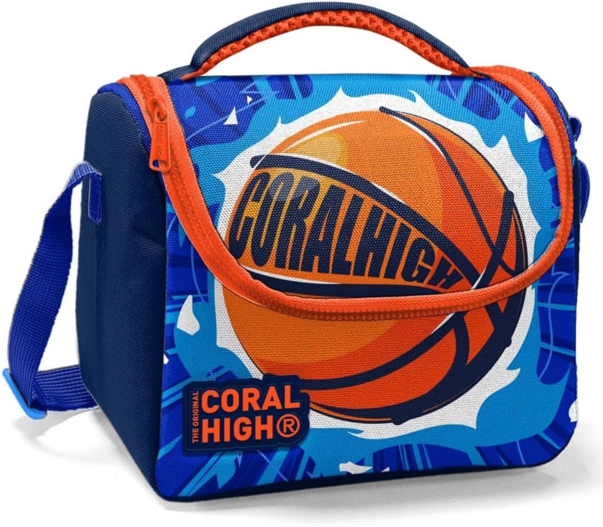 Thermo Mavi Turuncu Okul Beslenme Çantası - Erkek Çocuk