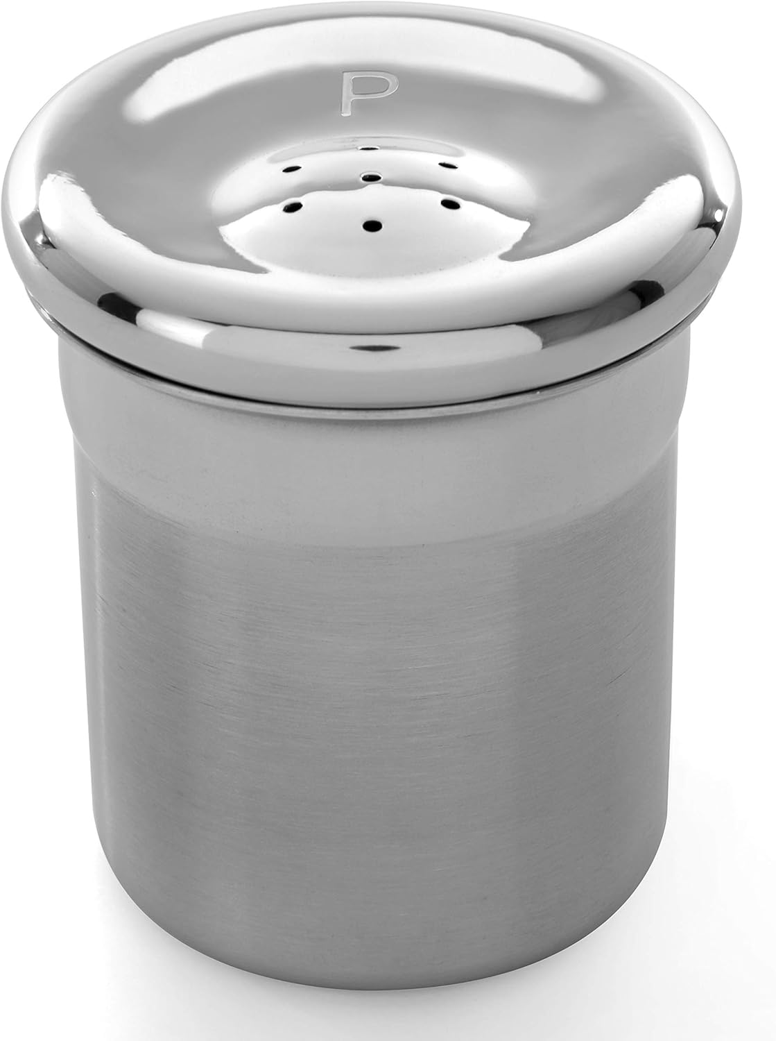 1106212 tuzluk, paslanmaz çelik, metal, 5 x 5 x 6 cm