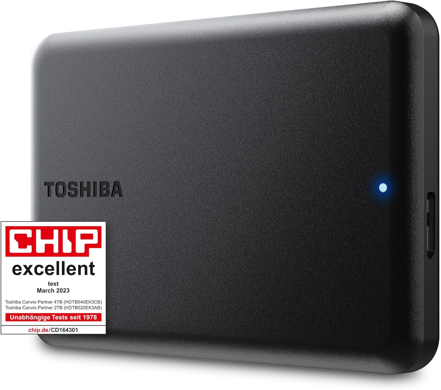 Canvio 2 TB taşınabilir 2, 5 inç harici HDD, USB 3.2 Gen 1, Mac ve Windows ile uyumlu, USB ile çalışır