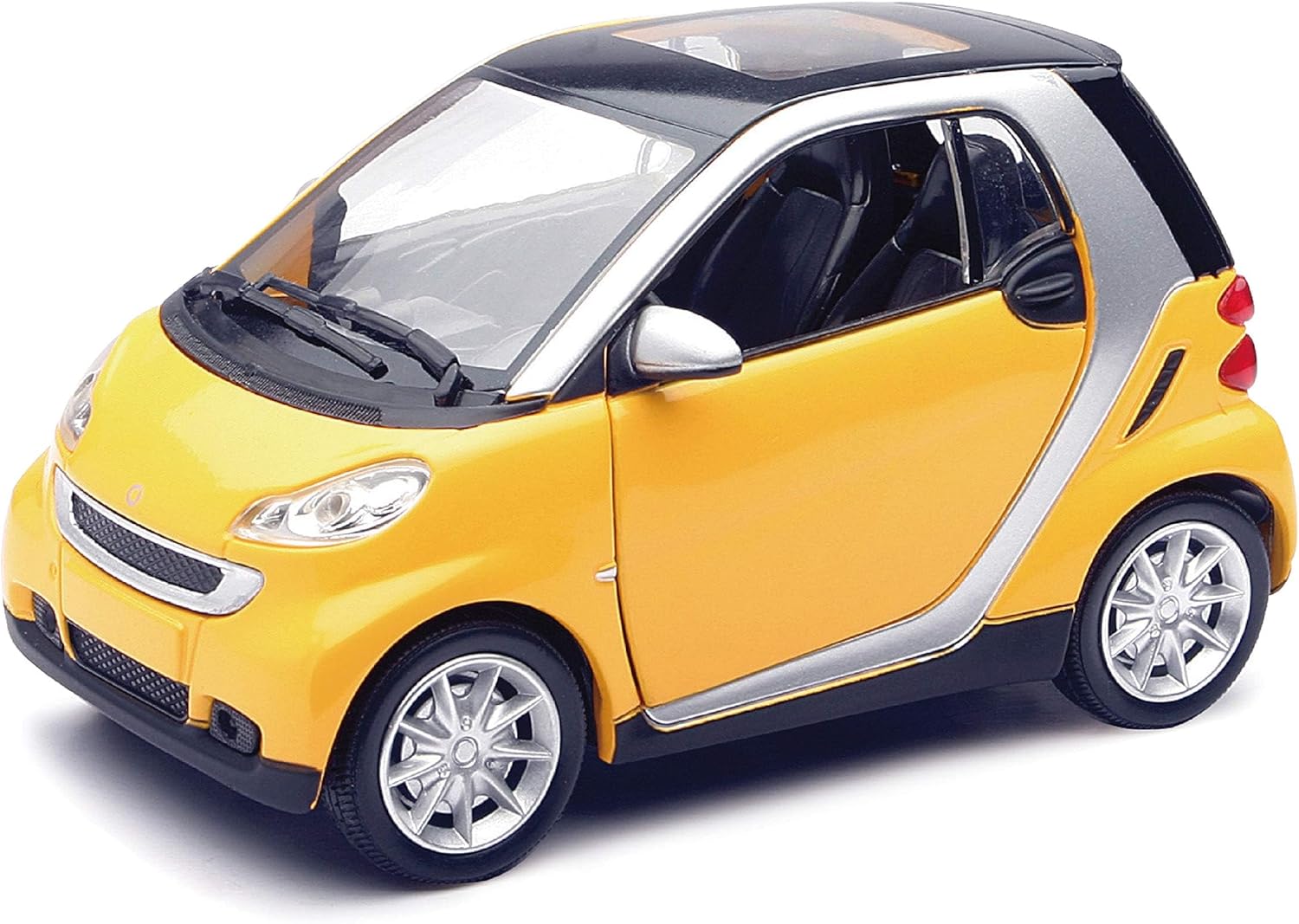 NewRay 71033 – Smart Fortwo, ölçek 1: 24, Pres Döküm, Pencere kutusu, (çeşitli renklerr)