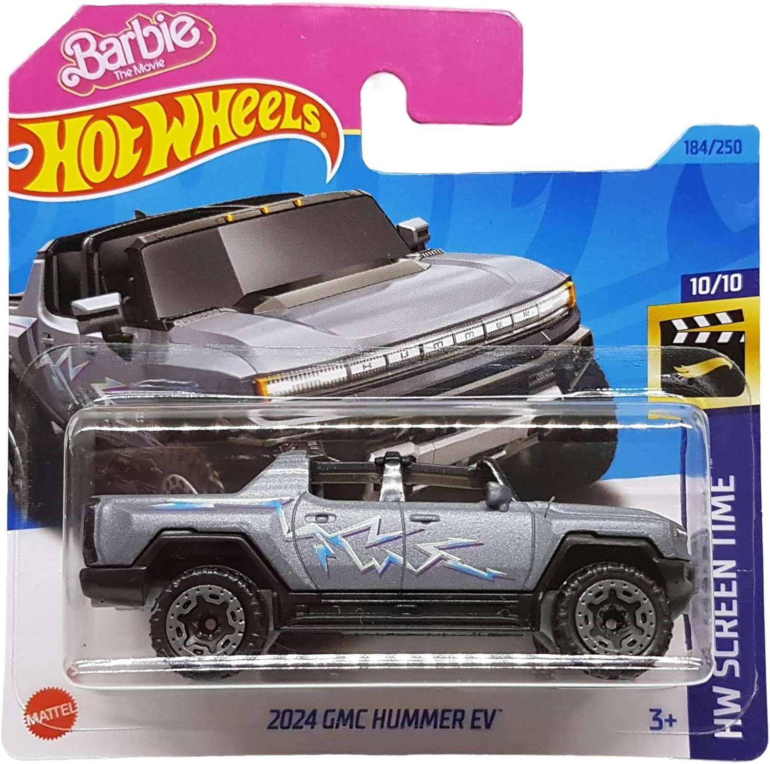 - 2024 GMC Hummer EV - HW Screen Time 10/10 - HKH13 - Short Card - The Movie - GM - Mattel 2023