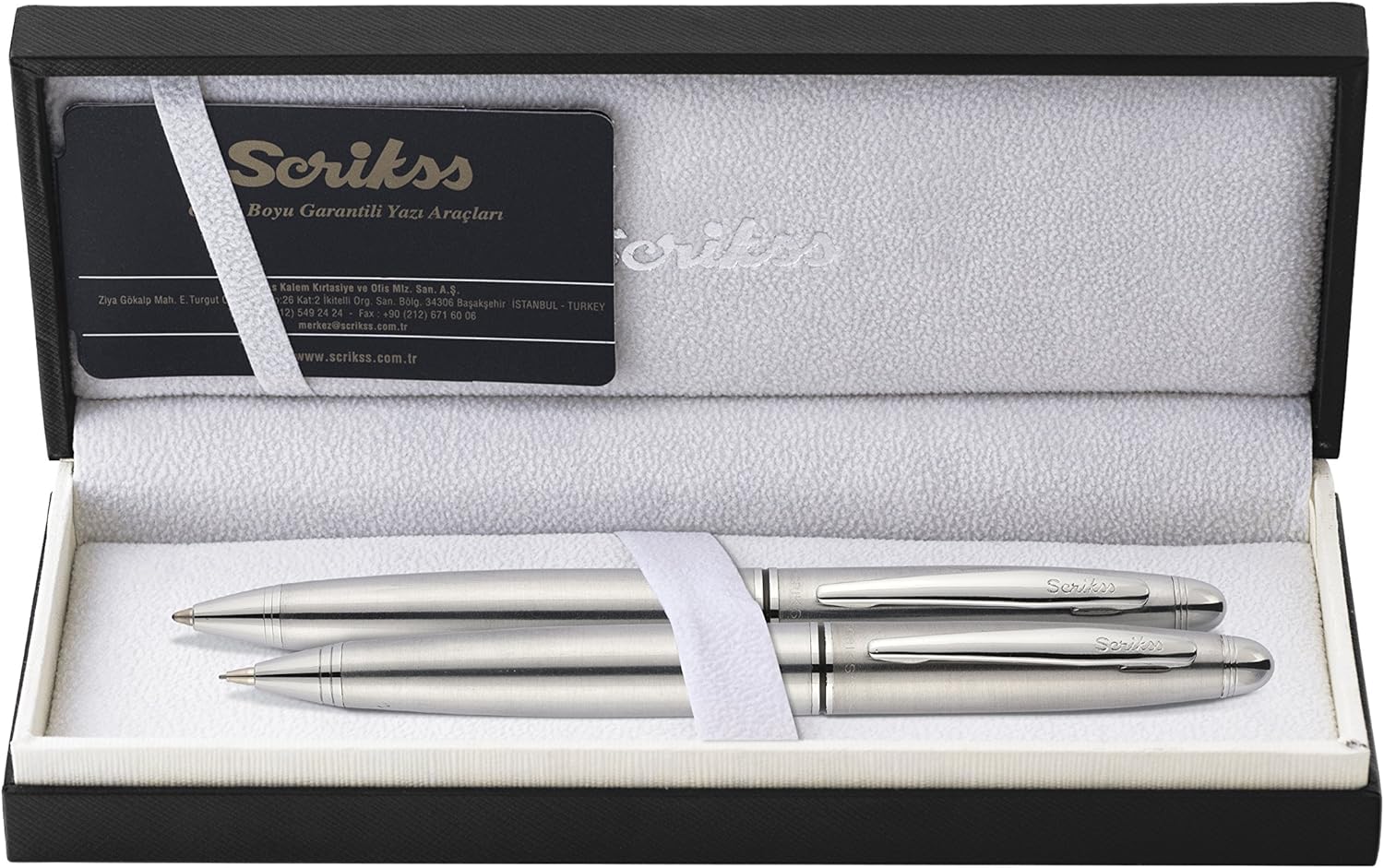 Knight 88 Tükenmez Kalemversatil Kalem Takım Krom