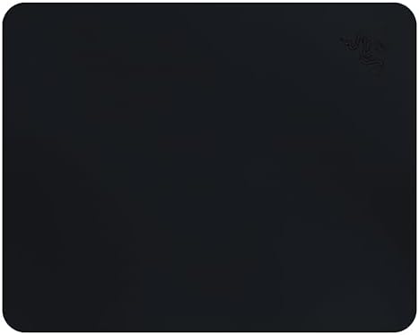 Goliathus Stealth - Oyun Mouse Pad'i (Mikro Dokulu Dokuma, Ultra İnce 1,5 mm Kalınlık, Taşınabilir Oyun Fare Altlığı, Kaymaz Siyah Kumaş) Siyah