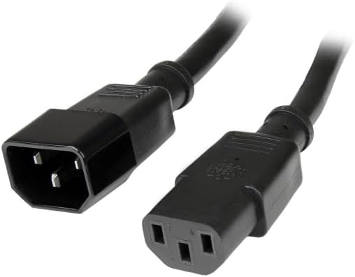 2 metre erkek dişi power uzatma kablosu 2 metre c13 c14 power kablosu