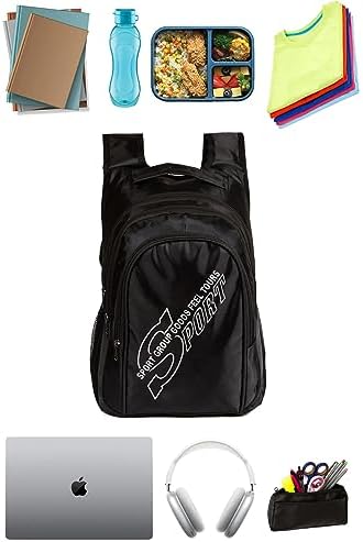 Av A Dos Çok Gözlü Çok Bölmeli Terletmeyen Ortopedik Sırt Destekli Lise Ortaokul Ilkokul Büyük Okul Çantası