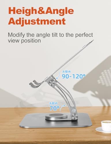 > N19-1 Alüminyum 360 Derece Dönen Dizüstü Bilgisayar Laptop Notebook Standı