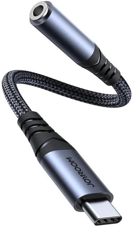 JoyRoom SY-C01 Audio-Transfer Serisi Type-C - 3,5 mm Ses Adaptörü, Siyah