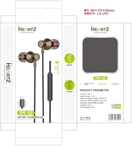 TYPE C KULAKLIK, TYPE C ÇIKIŞI OLAN TÜM MODELLERİ DESTEKLER MODEL SEÇMEZ iphone ile uyumlu samsung ve tüm type c ile uyumlu BASS TİZ HD SES KALİTESİ TPC-02 (SİYAH)