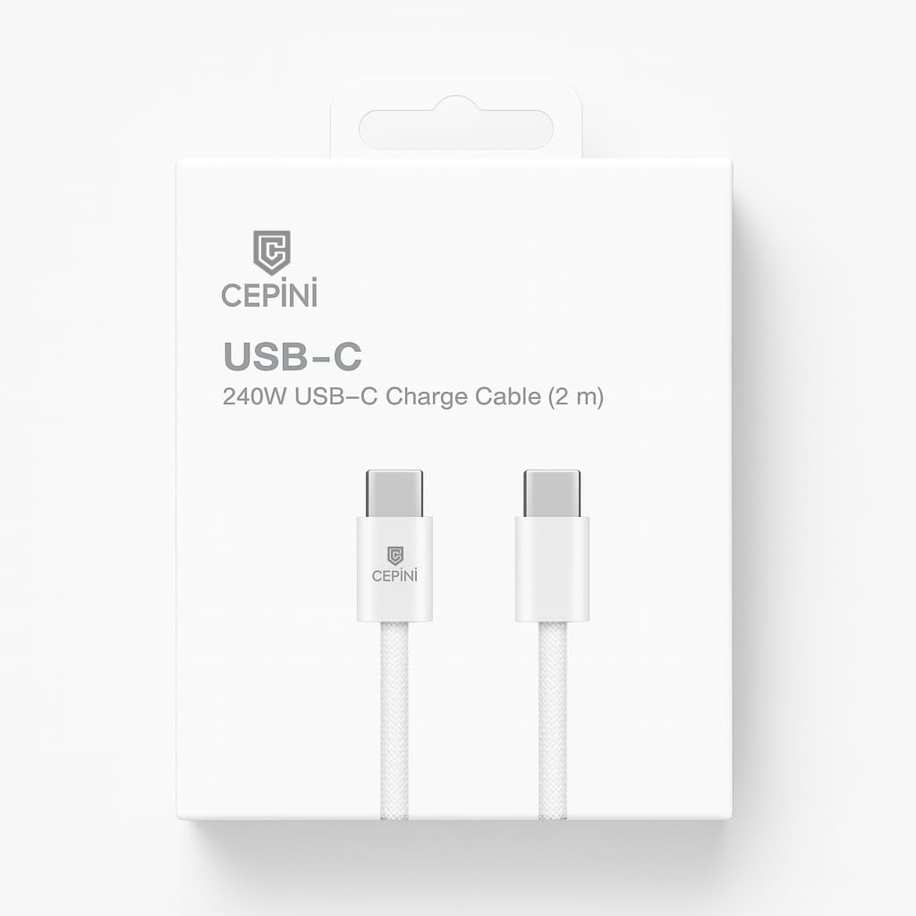 240 W USB-C Hızlı Şarj Kablosu Premium Uzun (2m) 