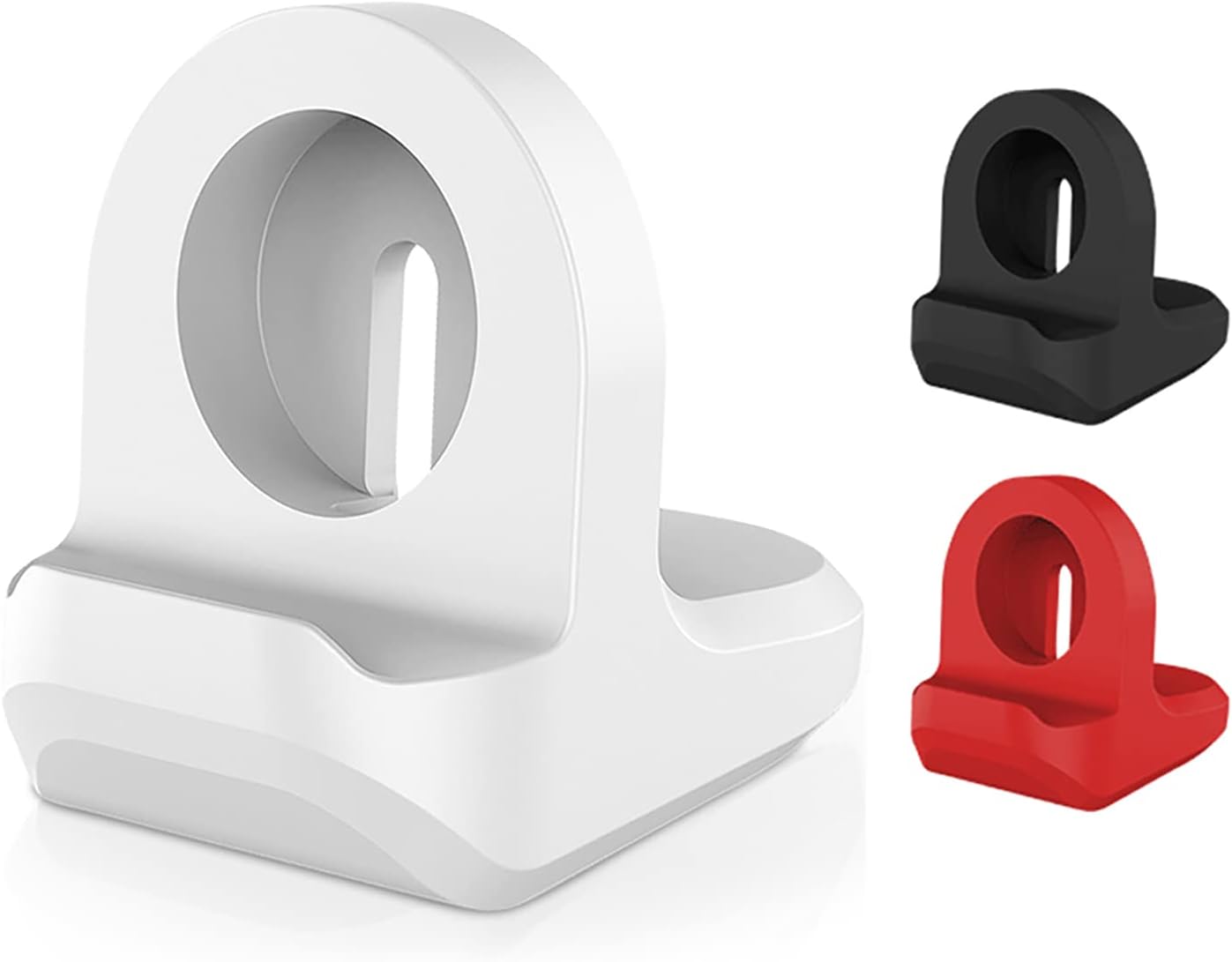 Tüm Seriler ile Uyumlu Mini Silikon Şarj Standı - AL3569 (Siyah)