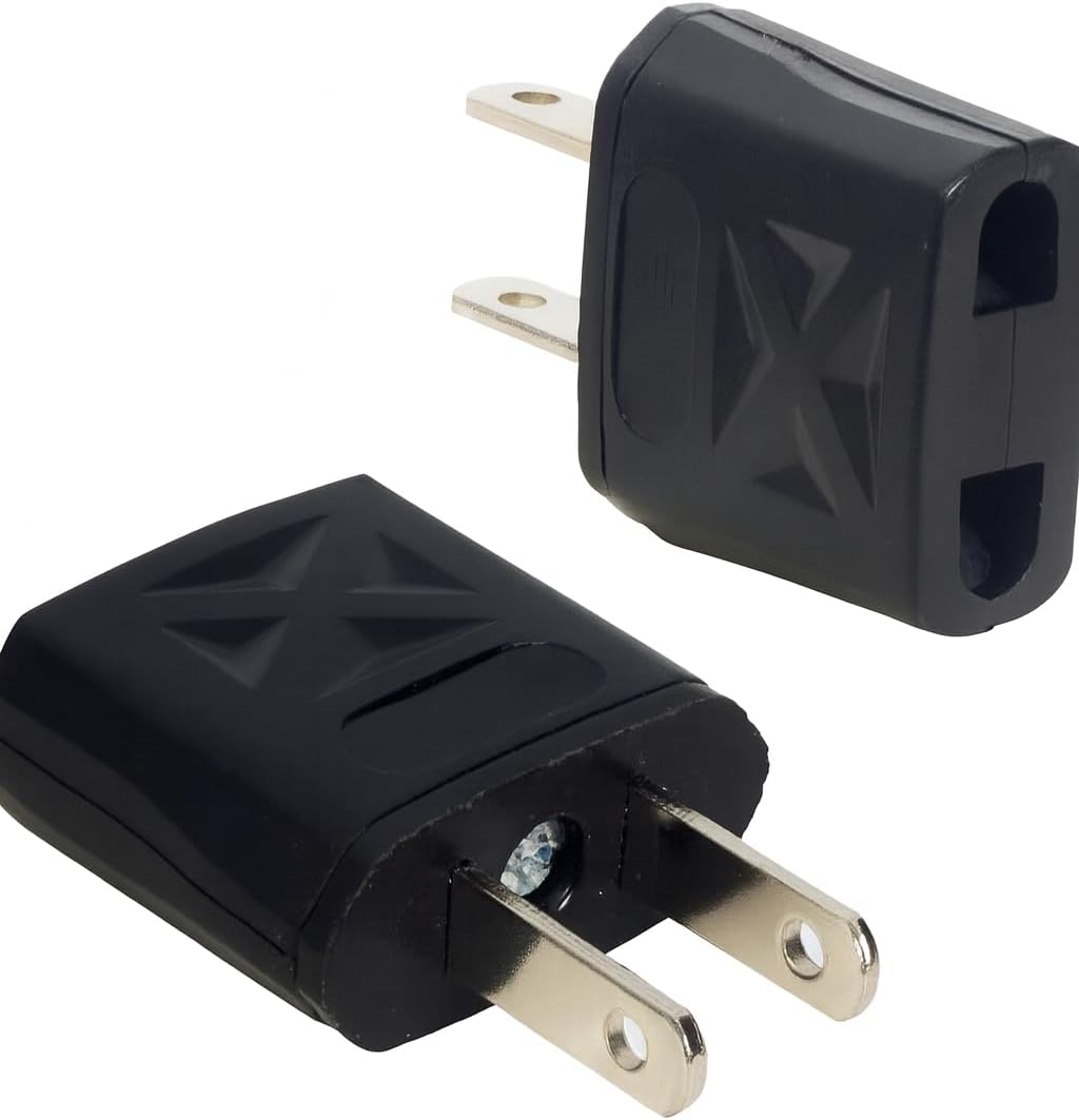Avrupa Tipi Fiş Amerikan Tipi Fişe Çevirici Adaptör – Ters Çevirici Seyahat Priz Dönüştürücü, Kompakt ve Dayanıklı Adaptör