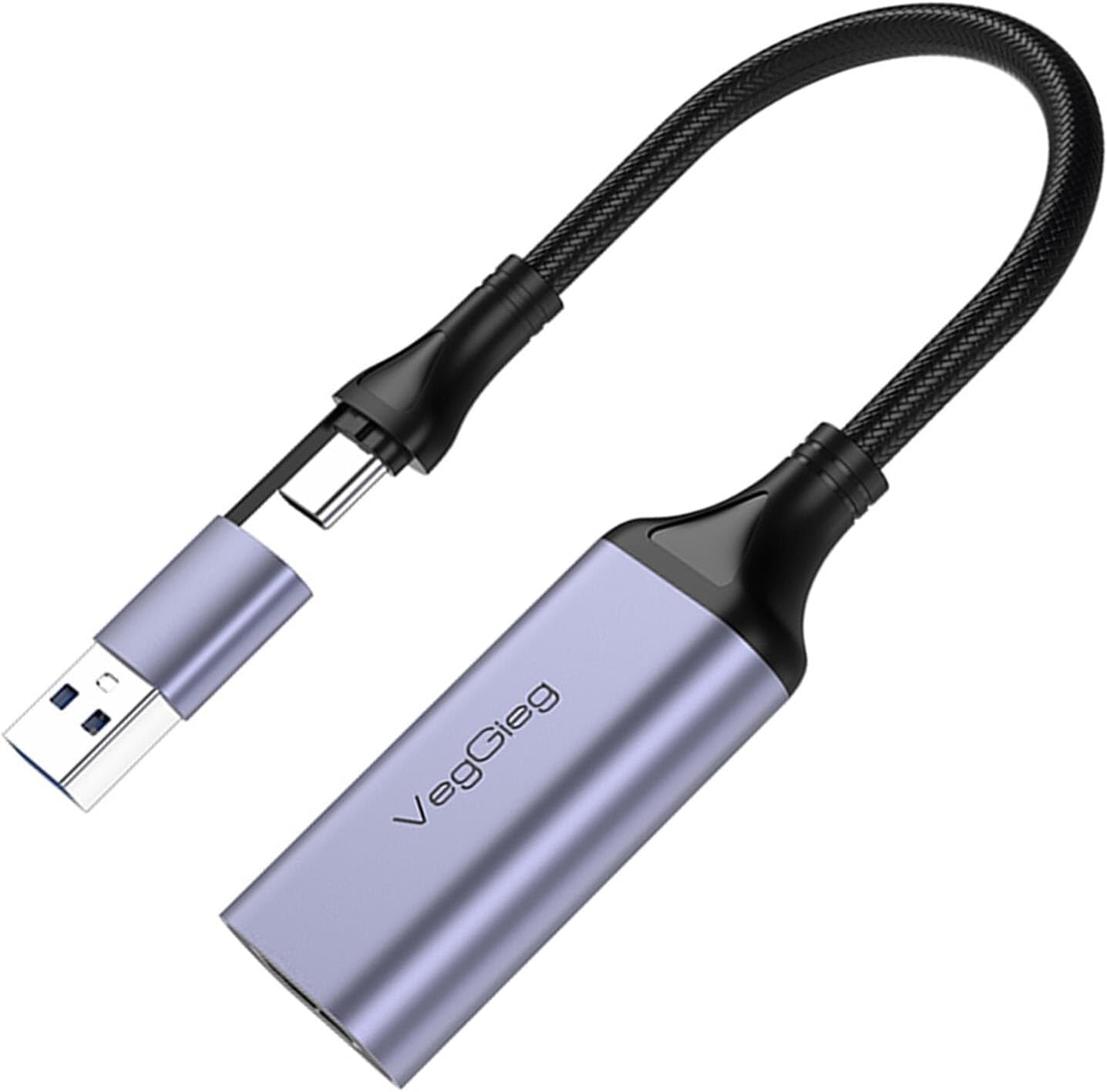1080P 60Hz HDMI Video Capture Card USB 3.0 ve Type-C Görüntü Yakalama Kartı