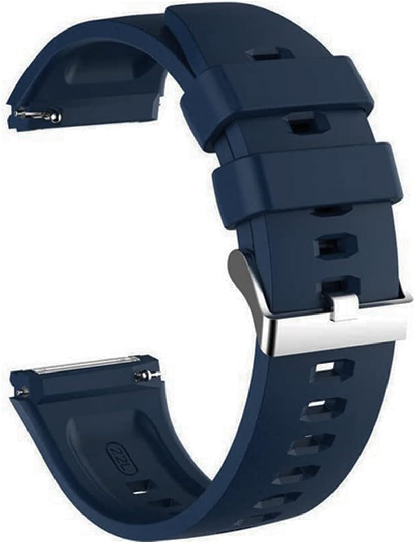 Amazft Verge İle Uyumlu Frontier Silikon Kayış Kordon Lacivert