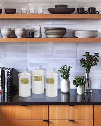 The Mia Çay Şeker Kahve Kavanozu, Beyaz