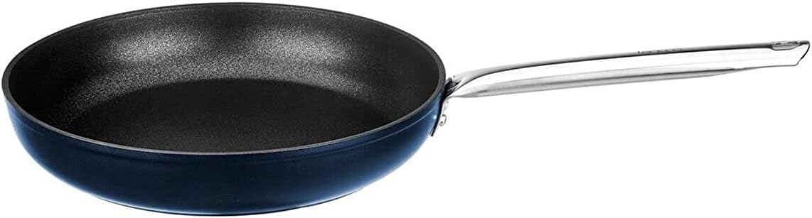 Titanium 24Cm Tava, Çelik Sap Metalik Mavi