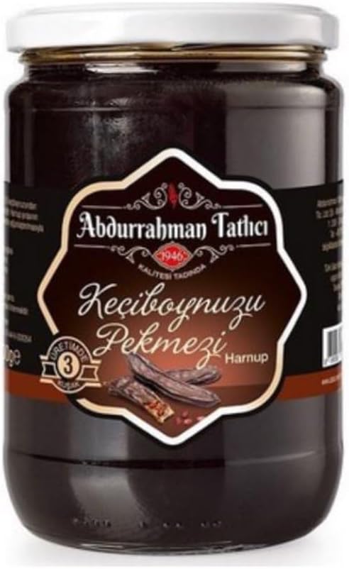 Tatlıcı Harnup Pekmezi Cam Kavanoz 800g