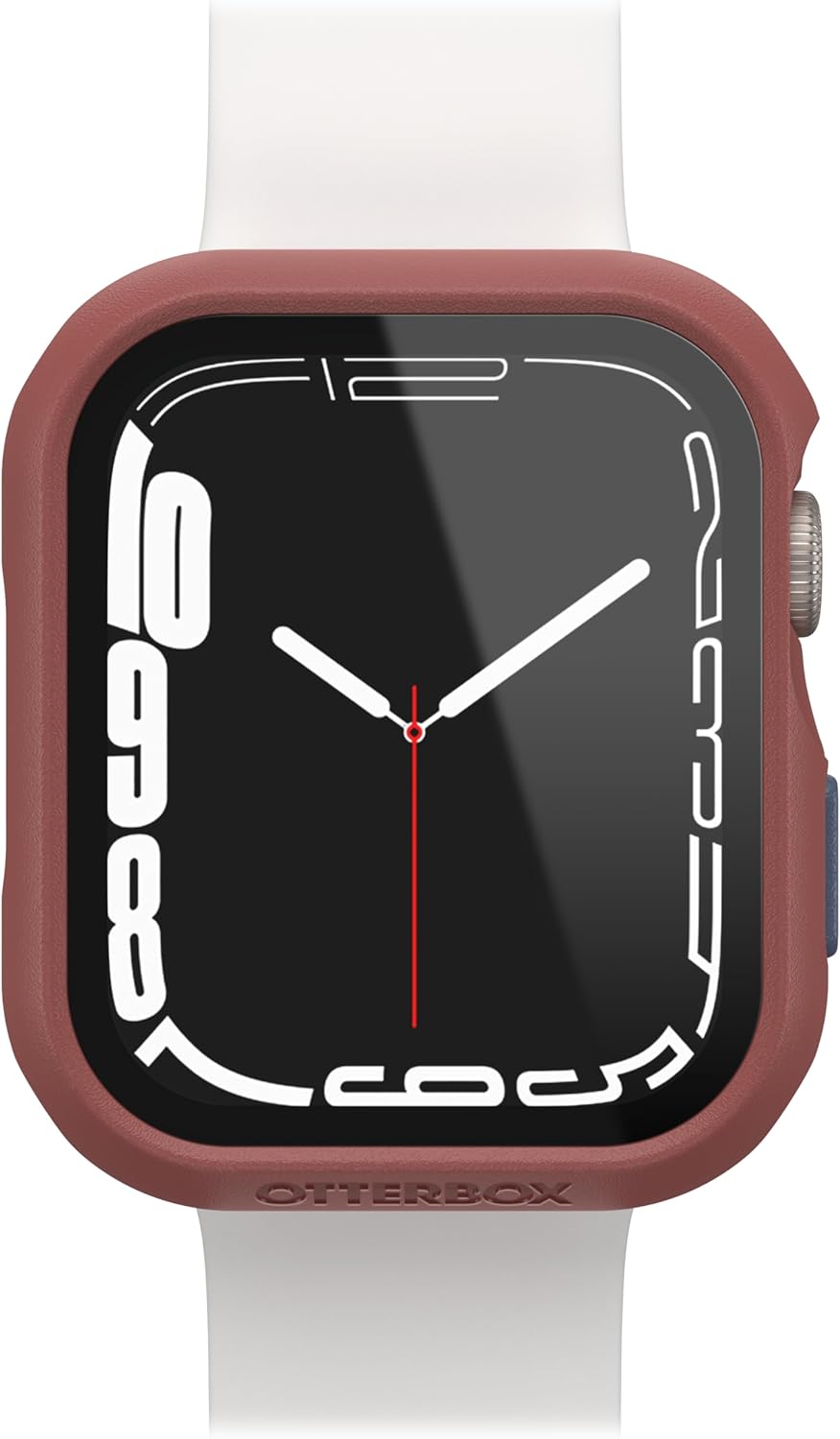 Tampon ve Serisi 9/8/7-45mm için Dahili Ekran Koruyucu, Temperli Cam, Darbeye ve Düşmeye Karşı Koruyucu ve Uyumlu İnce Koruyucu Kılıf, Kahverengi