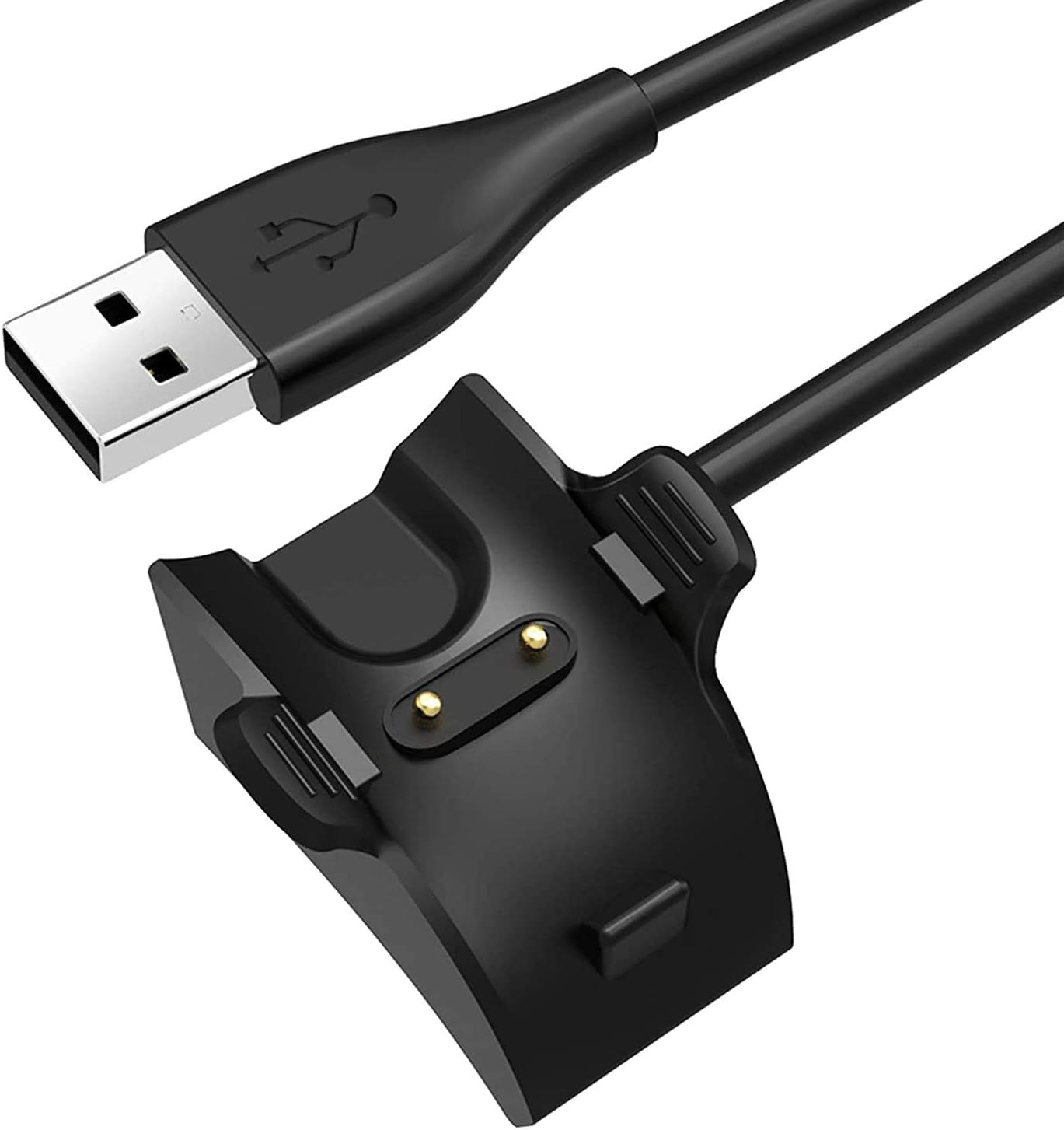 Band 4 Pro için Manyetik USB Şarj Kablosu Siyah [Band 4 Pro ile Uyumlu Şarj Kablosu - Siyah]
