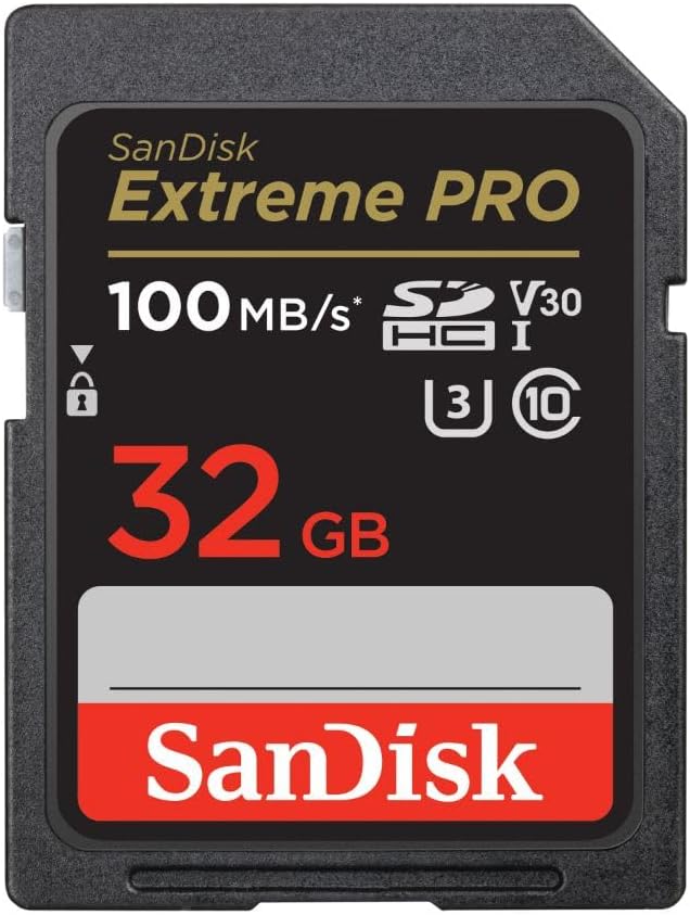 32GB Extreme PRO RescuePRO Deluxe SDHC+kart, 100MB/s'ye kadar, UHS-I, Sınıf 10, U3, V30