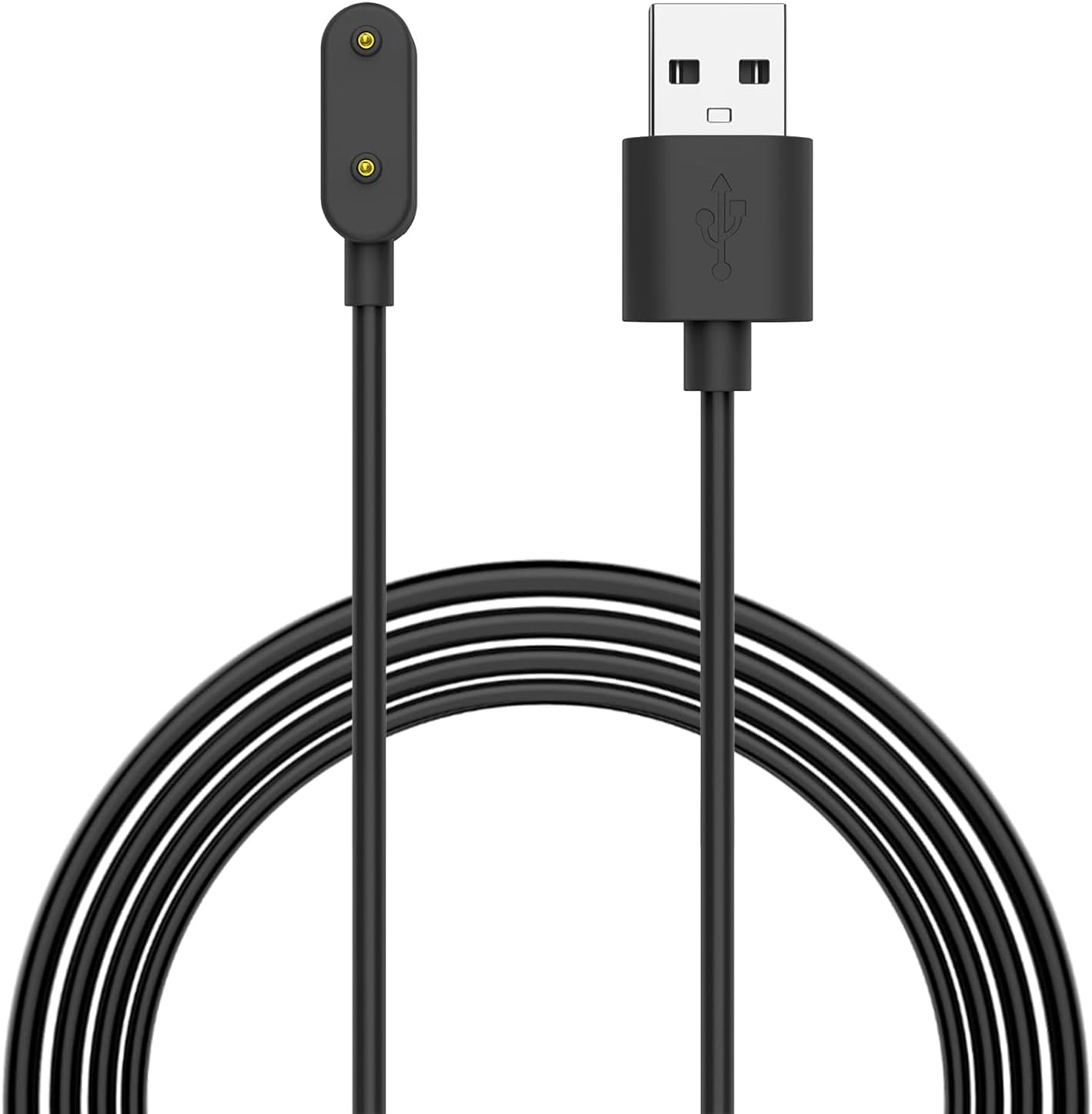 Akıllı Saatler ile Uyumlu Yedek Şarj Kablosu 100 Cm Uzunluk Güçlü Manyetik Bağlantı Stabil Tutuşlu Yüksek Verimli Deformasyona Karşı Dayanıklı X Type Kablo (Band 10/9/8)