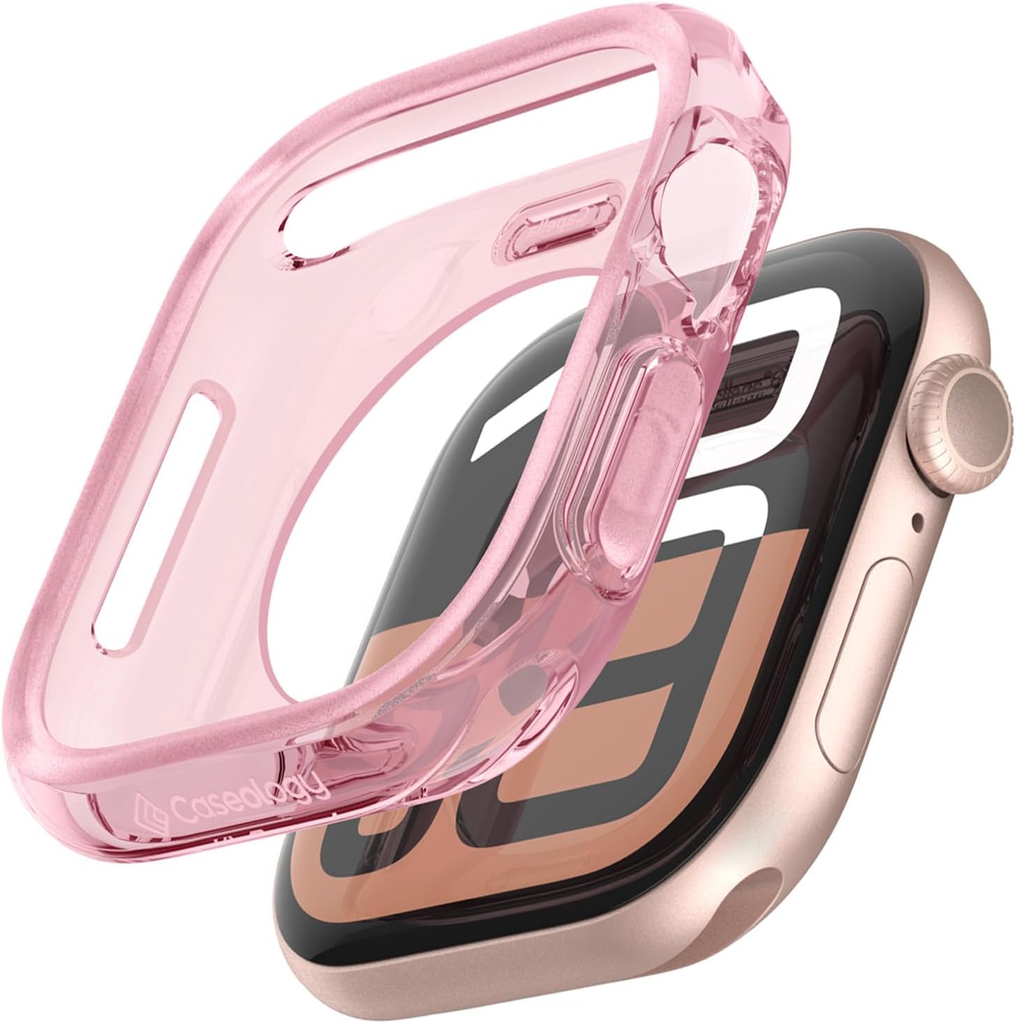 46mm Seri 11/10 ile Uyumlu Kılıf Capella Clear Pink - ACS08614