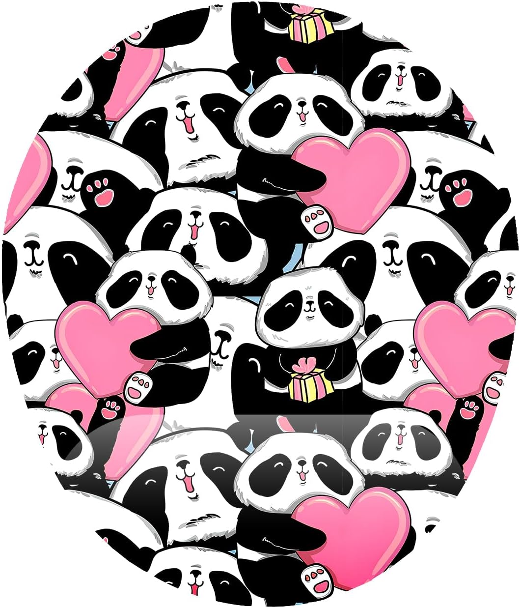 Desenli Bilek Destekli Mouse Pad