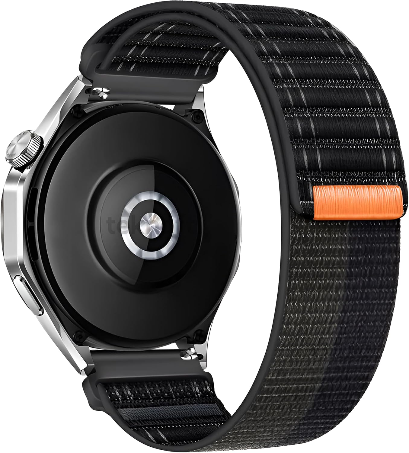 22mm ile Uyumlu Saatler için W Loop 46mm Yumuşak Kumaş Kordon (GT5 Pro/GT5/GT4/ 4 Pro/GT3/GT3 Pro/GT2/GT2 Pro) Galaxy (Gear S3/ 46mm)