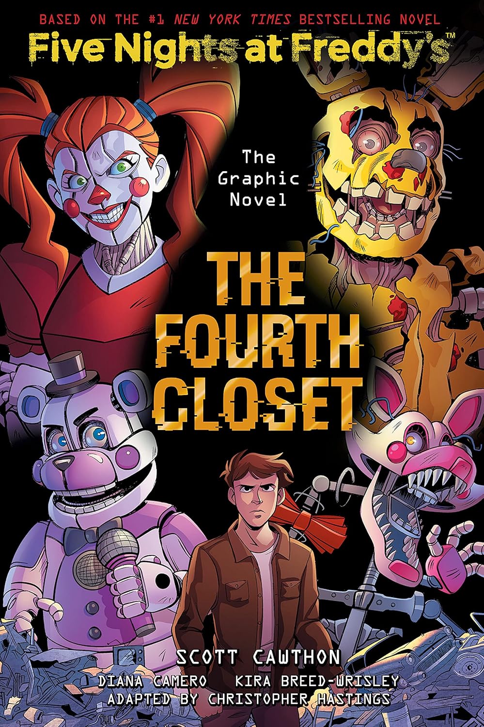 The Fourth Closet: Nights at Freddy’s (Nights at Freddy’s Graphic Novel #3)