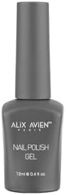 Alix Avien Işıltılı Bej Pembe Kalıcı Oje 60 Yoğun Renk Veren Jel Oje 12 ml Nail UV Gel Polish 60