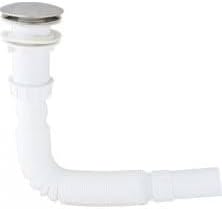 Pop Up Beyaz Bas Aç Koku Stoplu Lavabo Gider Sifon