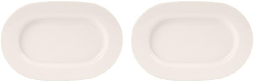 04ALM002927 Kayık Tabak, Porselen 2li paket