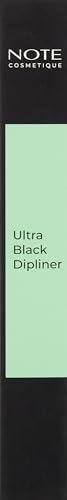 Note Ultra Black Dipliner Keçe Fırça Uçlu