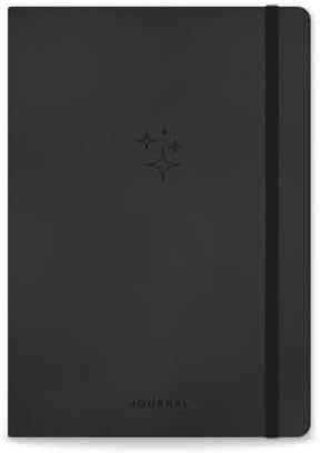 A5 Bullet Journal Noktalı Defter 140 gr. 80 Yaprak Deep Charcoal