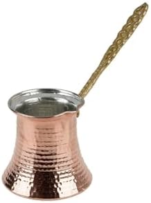 Kt HOME Bakır Cezve Ince Makine Dövme 4 5 Kişilik Cezve