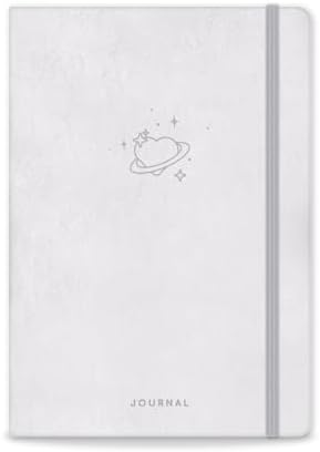A5 Bullet Journal Noktalı Defter 140 gr. 80 Yaprak Silver Glow