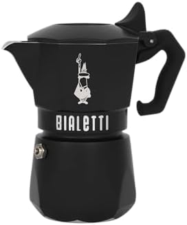- Brikka: 2 Cups Ocak Üstü Bol Köpüklü Espresso Pişirici - 100ml - Siyah Renk - Alüminyum Gövde - Patentli Güvenlik Valfi - Tüm Ocak Türleri İçin Uygundur (İndüksiyon Hariç)